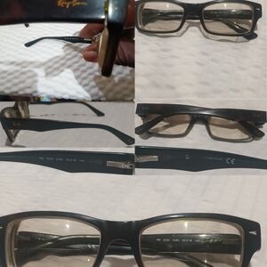 Ray-Ban Black Rectangular Eyeglass Frames
